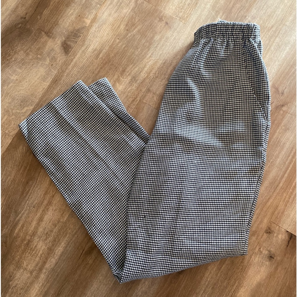 Briggs New York Petite Ankle Length Checkered Vintage Dress Pants / Trousers